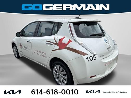 Pearl White 2016 Nissan Leaf S