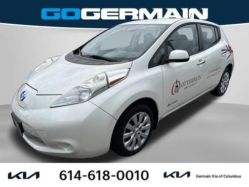Pearl White 2016 Nissan Leaf S