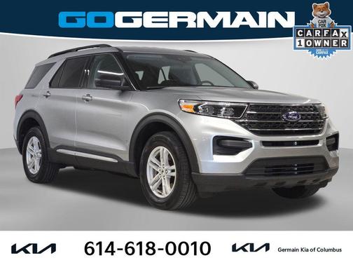 Iconic Silver Metallic 2023 Ford Explorer XLT