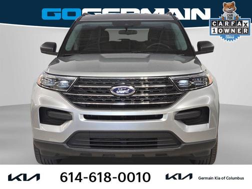 Iconic Silver Metallic 2023 Ford Explorer XLT
