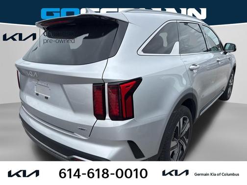 Silky Silver 2023 Kia Sorento Hybrid EX