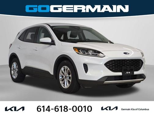 Oxford White 2020 Ford Escape SE