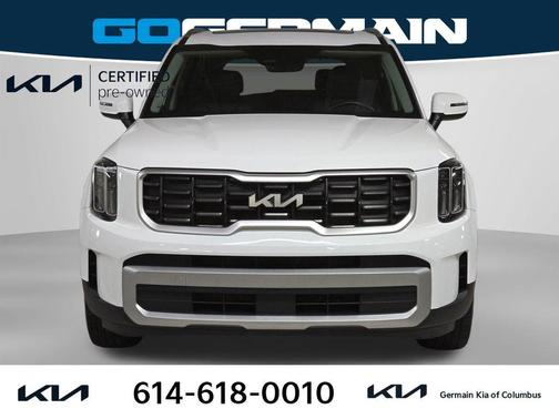 Glacial White Pearl 2023 Kia Telluride S