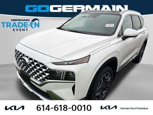 Quartz White 2021 Hyundai SANTA FE Limited