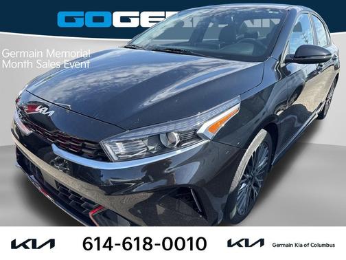 Aurora Black 2023 Kia Forte GT-Line