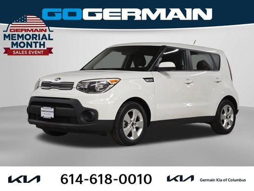 Clear White 2017 Kia Soul Base