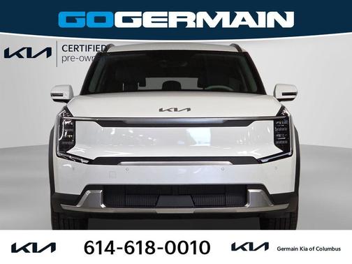 Snow White Pearl 2024 Kia EV9 Wind