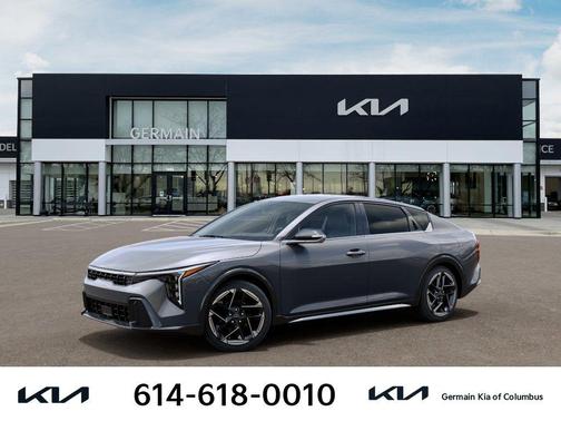 Steel Gray 2026 Kia K4 GT-Line