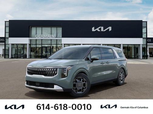 Iceberg Green 2027 Kia Carnival Hybrid EX