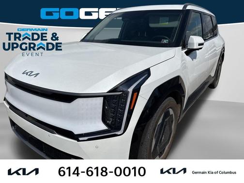 Snow White Pearl 2024 Kia EV9 Land