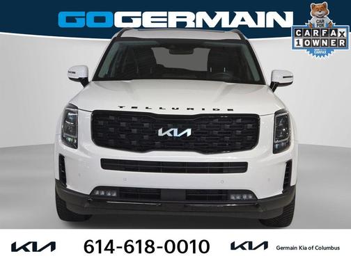Glacial White Pearl 2022 Kia Telluride SX