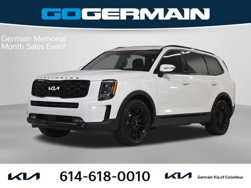 Glacial White Pearl 2022 Kia Telluride SX