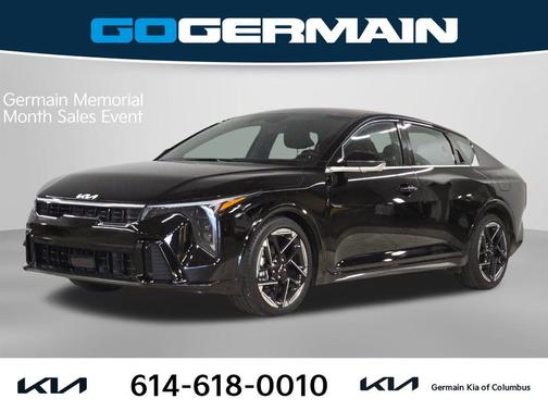 Aurora Black Pearl 2025 Kia K4 GT-Line