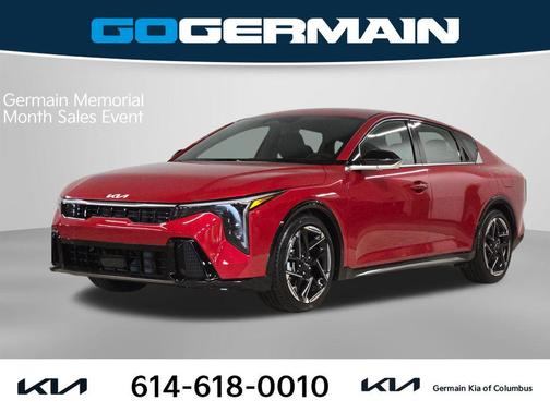 Currant Red 2025 Kia K4 GT-Line