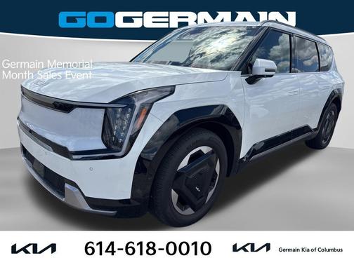 Snow White Pearl 2024 Kia EV9 Land