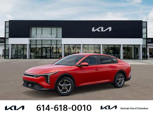 Currant Red 2026 Kia K4 LXS
