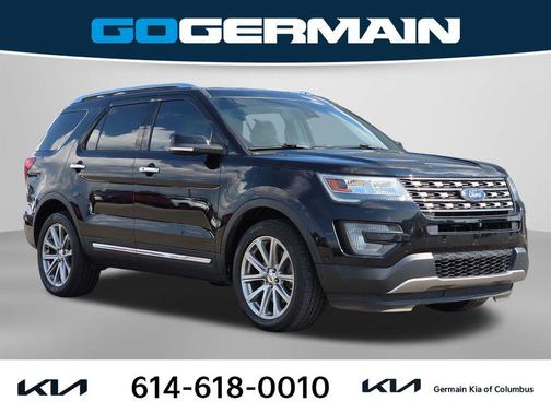 Shadow Black 2017 Ford Explorer Limited