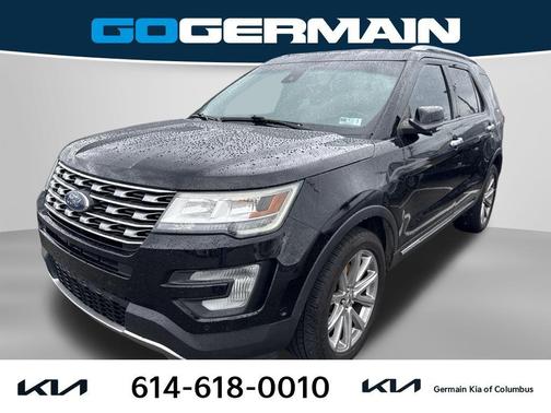 Shadow Black 2017 Ford Explorer Limited