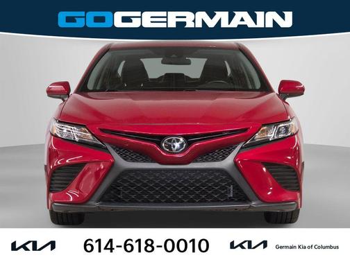 Supersonic Red 2019 Toyota Camry SE