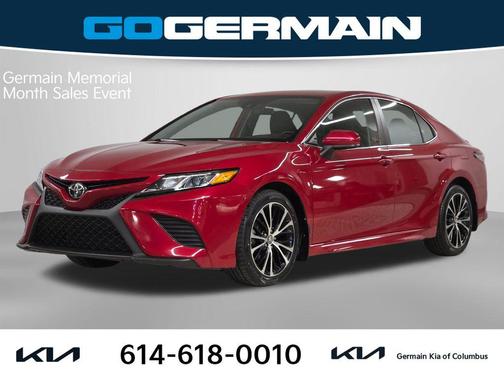Supersonic Red 2019 Toyota Camry SE