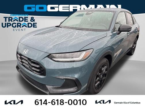 Nordic Forest Pearl 2023 Honda HR-V AWD Sport