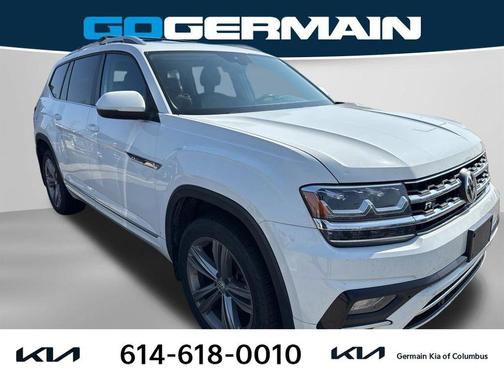 Pure White 2018 Volkswagen Atlas 3.6L SEL