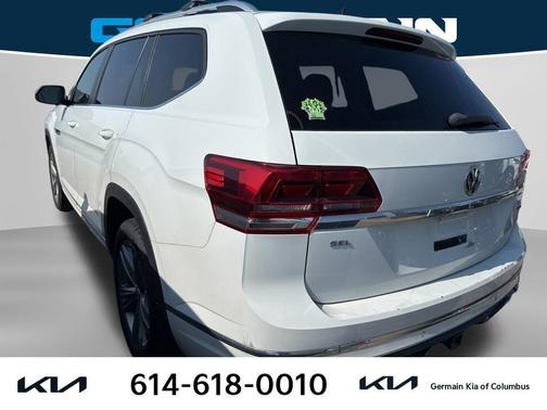 Pure White 2018 Volkswagen Atlas 3.6L SEL