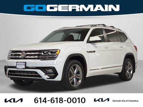 Pure White 2018 Volkswagen Atlas 3.6L SEL