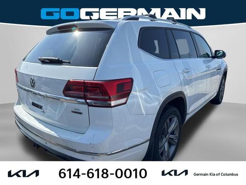 Pure White 2018 Volkswagen Atlas 3.6L SEL