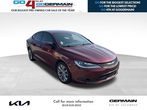 2016 Chrysler 200 S