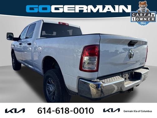 Bright White Clearcoat 2023 RAM 2500 Tradesman Crew Cab 4x4 6'4' Box