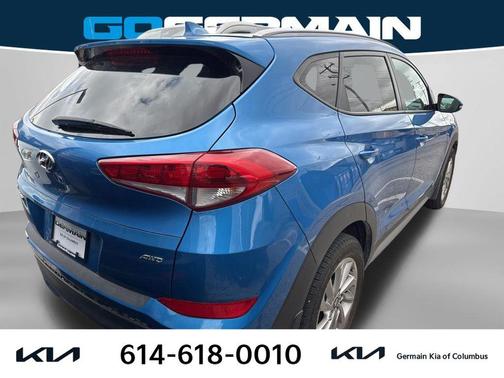 Caribbean Blue 2017 Hyundai TUCSON SE Plus