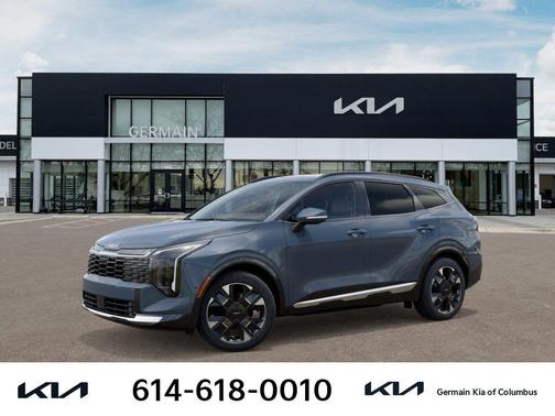 Heritage Blue 2026 Kia Sportage Hybrid SX-Prestige