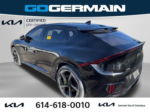 Aurora Black Pearl 2023 Kia EV6 GT