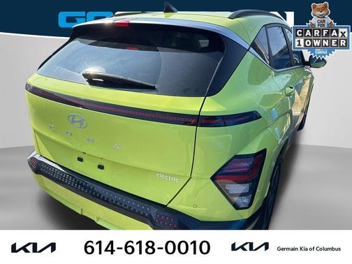 Neoteric Yellow 2024 Hyundai KONA EV Limited