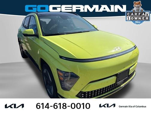 Neoteric Yellow 2024 Hyundai KONA EV Limited