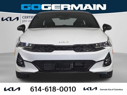 Glacial White Pearl 2022 Kia K5 GT-Line