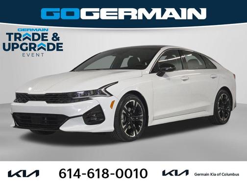 Glacial White Pearl 2022 Kia K5 GT-Line