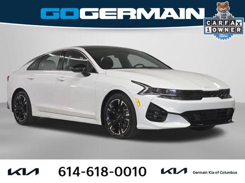 Glacial White Pearl 2022 Kia K5 GT-Line