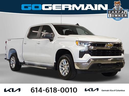 Summit White 2023 Chevrolet Silverado 1500 LT