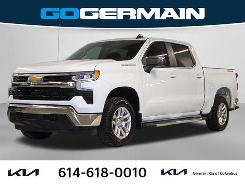Summit White 2023 Chevrolet Silverado 1500 LT