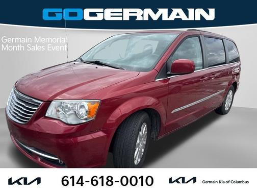Deep Cherry Red Crystal Pearlcoat 2014 Chrysler Town & Country Touring