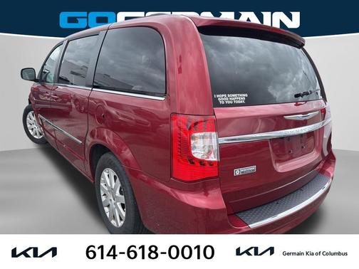 Deep Cherry Red Crystal Pearlcoat 2014 Chrysler Town & Country Touring