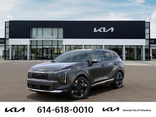 Gravity Gray 2026 Kia Sportage Hybrid SX-Prestige
