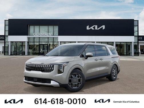 Ivory Silver 2026 Kia Carnival Hybrid EX