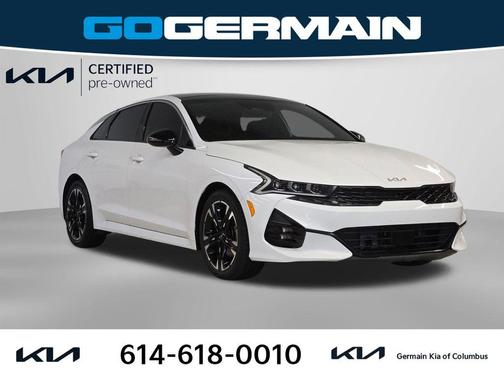 White Pearl 2022 Kia K5 GT-Line