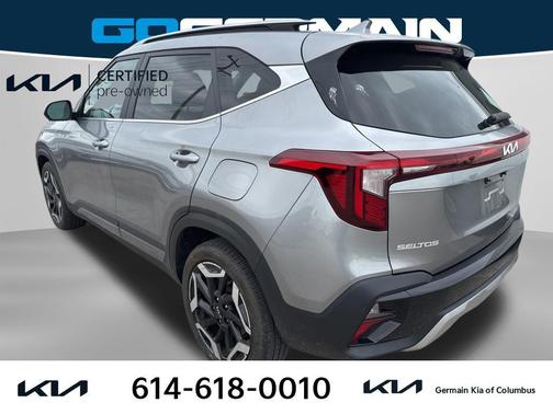 Steel Gray 2024 Kia Seltos SX Turbo