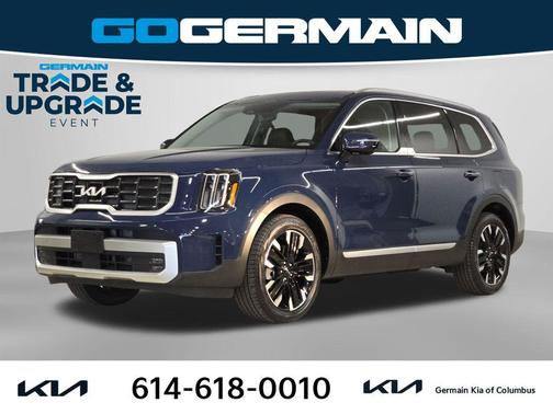 Midnight Lake Blue 2025 Kia Telluride SX