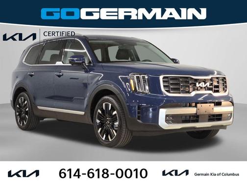 Midnight Lake Blue 2025 Kia Telluride SX