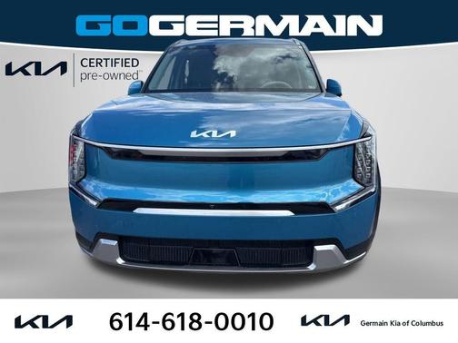 Ocean Blue 2024 Kia EV9 Land